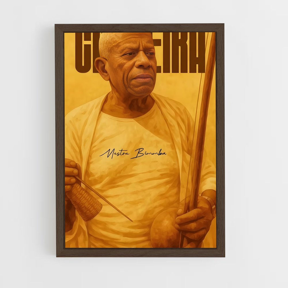 Poster Mestre Bimba – affiche Capoeira (vue 5)